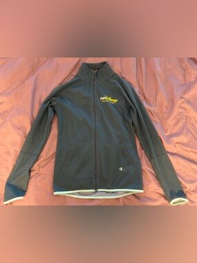 Champion Full-Zip Running Jacket with RunDisney Logo - Teal